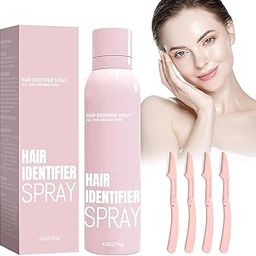 Lumevo Hair Identifier Spray for Face & Body Shaving with Razor | Skin Body Hair Identifying Spray | Paraben Free | Face Hair Removal for Women | 100ml-16