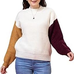 Women’s Woolen Pullover Sweater | Full Sleeve Round Neck Stylish Winter Wear | Soft & Warm Sweater for Girls & Ladies-image-62