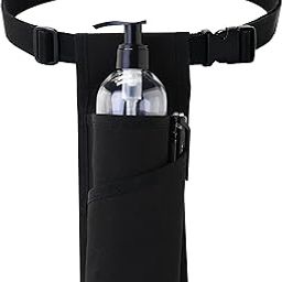 YOURUIMEI Professional Masseuse Holster with Adjustable Belt, Massage Bottle Pouch, Massage Lotion Holster, Black (XJ-1KD)-image-9