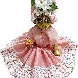 Ladoo Gopal | Thakur Ji | Bal Gopal | Laddu Gopal Dress with Pagdi | Beautiful Summer Dress | Fancy Dress | Festival Dress | Janmashtami Dress Size (0)-5