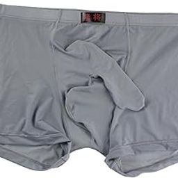 Men's Soft Penis Sheath Boxer Shorts Trunk M Gray|Clothing Shoes & Accessories | Underwear|1 Piece of Men's Boxer-picture-52