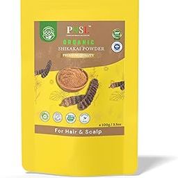 PNSL Organic Shikakai Powder | Natural Hair Cleanser | Herbal Scalp Care | 100g-51