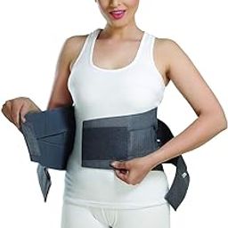 Braceon Contoured L.S Belt Adjustable Back And Posture Support for Sciatica & Pain Relief (XL)-image-5