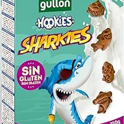 Gullon Gluten Free Sharkies Shapes Cocoa Biscuits 250g-image-43