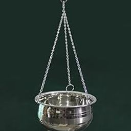 Shirodhara Pot - 1.7 Ltr With CHAIN, VALVE AND NOZZLE - Shirodhara Yantra For Ayurveda Panchkarma-28