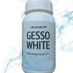 GREENARTZ® 250ml Gesso White for oil and acrylic painting | Universal smooth Primer | Texture Medium lippon art (400g)-image-74