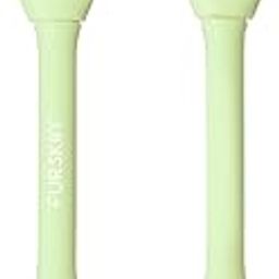Furskin 3-in-1 Face & Lip Cleansing Brush | Ultra-Hygienic Soft Silicone Bristles for Gentle Exfoliation | Facial Mud, Clay & Charcoal Mask Applicator [Mint Green]-10