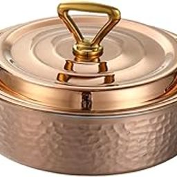 MYADDICTION Stainless Steel Hot Pot Practical Induction Pan for Caterer Parties Home Use 22cm-image-8