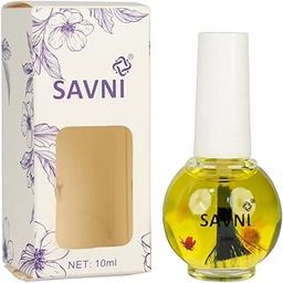 Savni Cuticle Oil with Applicator Brush, Nourishing Nail and Cuticle Care, 10ml-image-58
