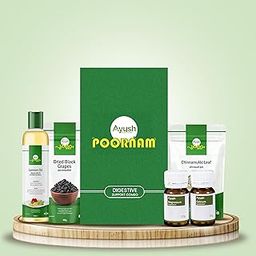 Digestive Support Combo | Fiber-Rich Herbal Kit for Gut Health & Regularity | Chinnamukki Leaf, Black Raisins, Calcium, Magnesium & Lemon Oil | 1-Month Pack-image-12