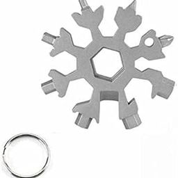 CUZWAVE 18-in-1 Snowflake Multi-Tool Multi-Purpose Screwdriver Tool for Outdoor and Indoor for Screwdriver, Bottle Opener Tool-image-68