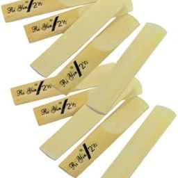 10pcs Saxophone Reeds Strength 2.5 Reeds- Brown-picture-15