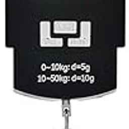 Electronic Portable Digital Luggage Weighing Scale with Hook | 50kg Capacity LED Display Weight Machine for Travel, Fishing, Kitchen, Parcel | Battery Operated Hanging Scale-image-70