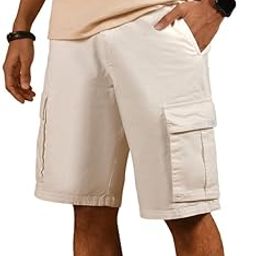 Downtown. Cargo Shorts. Vacationwear for Men. 6-Pockets Cargo Shorts. Men's Cargo Shorts-picture-54
