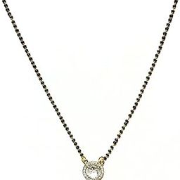 Traditional Gold-Plated Mangalsutra with Pendant-16