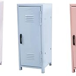 UJEAVETTE Small Desktop Locker Cute Decorative Girls Lockbox for Cards Keys Stationery violet-image-19