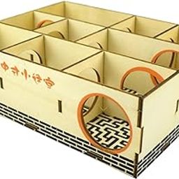ATORSE™ Hamster Maze Guinea Pigs Gerbils Small Pet Multi Chamber Hamster Maze Tunnel 15.5x19.8x6cm|Pet Supplies|Small Animal Supplies|Exercise & Toys-10