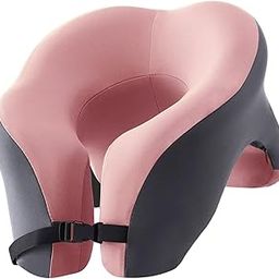 Memory Foam Travel Neck Pillow Massage Table Cradle Multipurpose Face Cradle Pink-image-94