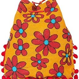 DUMBNDUCK Drawstring Jute stylish Storage Potli Pouches for Small Jewelries, Money, Paper Notes Women Wallet, Return Gift Bags, Women Handbag Shagun Bags, New Year-image-57