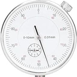 Dial Indicator, 0-10mm Range Dial Test Indicator Professional 0.01mm Accuracy Dials Indicators Gauge with Control Arm for Measurement-17