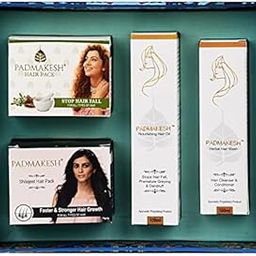 Bio Resurge Life Ayurvedic Hair Spa & Hair Fall Control Kit | Shampoo, Hair Pack & Hair Oil | Redensyl & Pro-vitamin | Sulphate, Paraben & Mineral Oil Free | For Men & Women-image-44