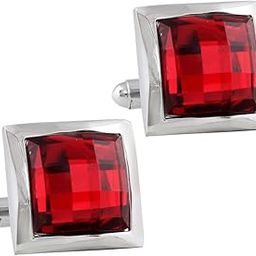 Red Brass Cufflinks for Men-picture-33
