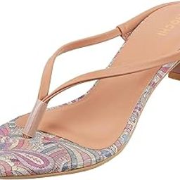 Women Synthetic Leather Kitten Heel Fashion Sandal-image-93