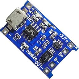 R&D TP4056 1A Li-ion lithium Battery Charging Module – Mini USB Pack of 2-30