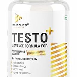 IMuscles Testo Plus; Testosterone Supplement for Men; Testo Booster with Tribulus; Testosterone Tablets With Ashwagandha, Fenugreek & Kaunch Beej | 60 Veg Tablets)-image-93