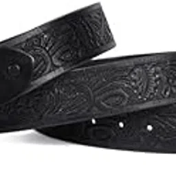 celtic Genuine Leather Belts for Men |Hand-Carved Black Leather Belts For Timeless Style-picture-35