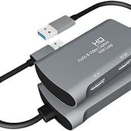 Microware USB HDMI Video and Game Capture Card (USB 2.0 Video Capture Loop)-34