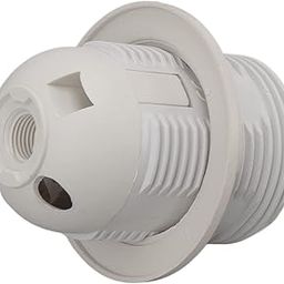Ubervia Lamp Bases - Pcs | 10Pcs E27 Light Base Socket Copper Core ABS Material Edison Screw Base Panel Mount White-image-26