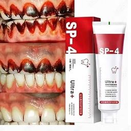 SP 4 Ultra Brightening Original Toothpaste Advanced Whitening Formula for Stain Removal and Enamel Protection-50 gm (Pack Of 1)-picture-18