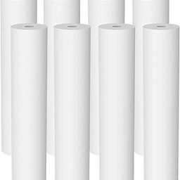 VOSTOK 5" Micron Heavy Duty (140GM) 10" Inch x 2.5" Inch Universal Sediment Water Filter Replacement Cartridge for Any Water Filter & Whole House RO System. (8)-20