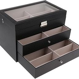 BNF® 3-Layers Sunglasses Eyeglasses Eyewear Display Book Glasses Holder Box Case|Health & Beauty | Vision Care | Eyeglass Cases|1 X Gles Organizer Box-image-31