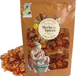 LEANBEING Herbaveda- Babul Gond Powder(200G)|Kikar Gond|Indian Gum Arabic |Vachellia Nilotica Gum| Acacia Arabica Willd|Keto Friendly-11
