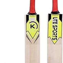 Kids Zone Wooden Cricket Bat for Kids/Children with 1 Soft Tennis Cricket Ball | 6-9 Years | Size -3-image-50
