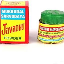 SAARA Javadhu Powder 4g (Mukkudal Sarvodaya Javadhu) for Cloth,Body & Pooja (Pack of 2g X 2)-picture-3