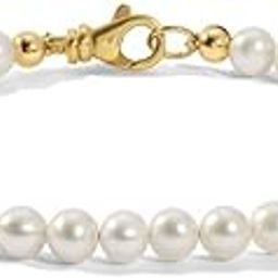 Women's Freshwater Pearl Bracelet in 925 Sterling Silver - Elegant Jewelry for Women-image-54