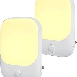 Blackt Electrotech (BT81S Plugin Night Light, Motion Sensor with Adjustable Brightness 3 Lighting Mode and Auto/ON/Off for Children, Bedroom, Hallway Light Warm White (2 PC)-31