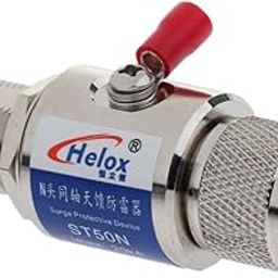 HEAVENGLOW 50 Ohm Coaxial Lightning Arrestor Surge Protector N Type Male to women for Ham Radio WLAN WiFi-picture-23
