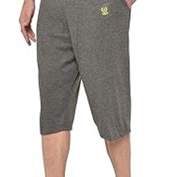 Cotton Blended Regular Fit 3/4th Capri for Men-C8_0001_P-picture-51