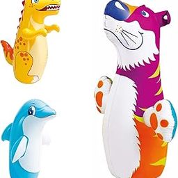 VEZIMON® Hit me Dragon/Dolphin/Tiger Toy Large Size 44 CM X 98 CM for Child Age 5+ Years I Water Base and Heavy Material I Pack of 1 I Model as per Availability-9