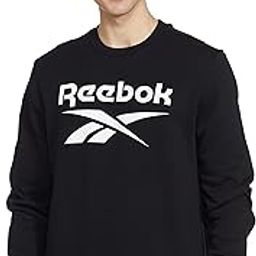 reebok Men's Cotton Crew Neck Sweatshirt-picture-2