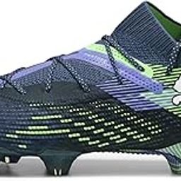 Unisex-Adult, Future 7 Ultimate FG/AG, Gray Skies-White-Fizzy Apple, Football Shoe, 3.5UK, (10791603)-image-47