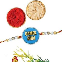 Traditional Rakhi Kumkum Chawal Set for Raksha Bandhan – Puja Essentials for Rituals & Celebrations|GAMER BHAI-image-32