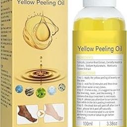 Whitening Yellow Peeling Oil for Full Body Nourishment And Daily Care Peeling Oil for Dark Skin Pack of 1 skin whitening peeling solution (100 ML)-image-15