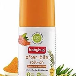 Babyhug After-Bite Roll-On with Turmeric, Tea Tree Oil, Witch Hazel, 40 ml | Alcohol Free | Mineral Oil Free | No Harmful Toxins-image-7