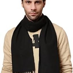 Men's Winter Woolen Plain Muffler-image-92