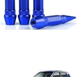 LOVMOTO 4PCS Spiked Shape Tire Valve Stem Caps, Aluminum Car Air Stem Cap, Universal Tire Valve Stem Covers for Cars, SUV, Trucks, Bikes, Motorcycles Comfortable with K-10 Al-to-image-94
